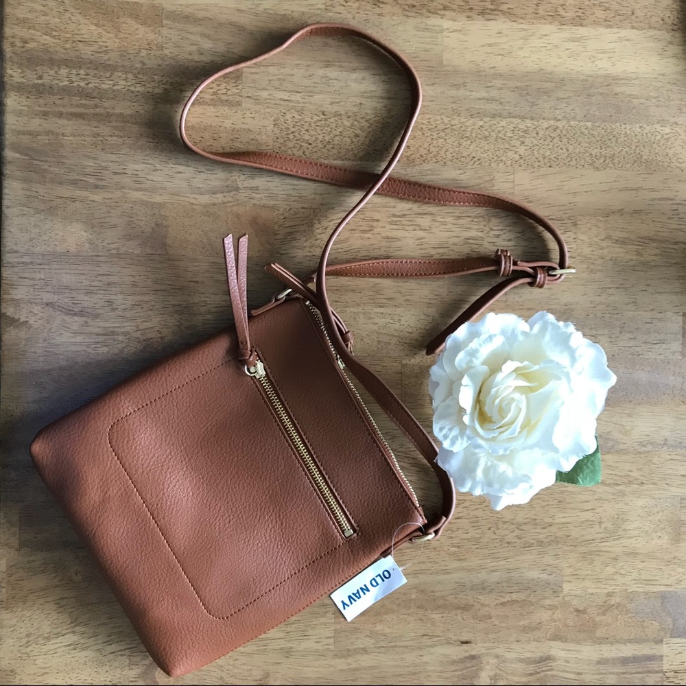 Old Navy Leather-Like Crossbody
